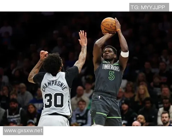 森林狼今日迎战马刺，核心爱德华兹确认可以出战